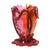 Contemporary Matt Bordeaux Indian Summer Color Vase by Gaetano Pesce for Fish Design For Sale - Image 3 of 3