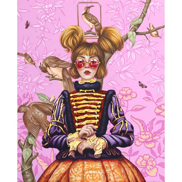 "The Top Songbirds" Original Artwork by Carlos Gamez De Francisco For Sale - Image 12 of 12