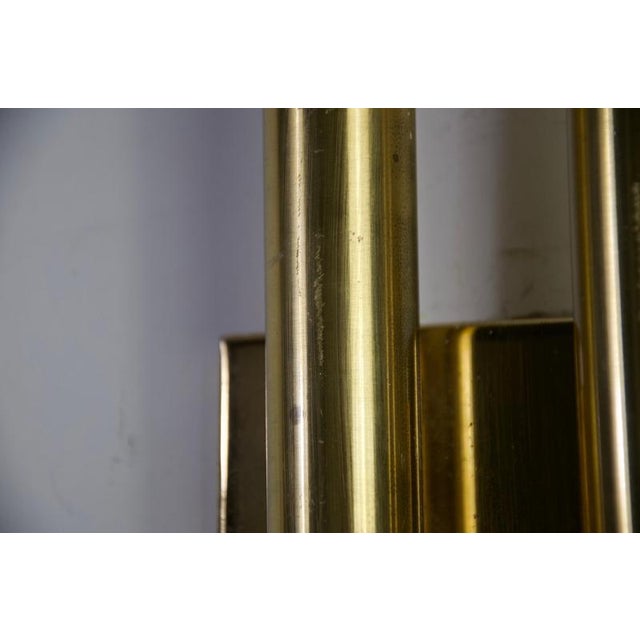 Brass Wall Lamps attributed to Sciolari, Italy, 1960s, Set of 2 For Sale - Image 11 of 13