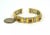 Modern 8.40ct Diamond & Citrine 18k Two Tone Gold Fancy Design Bracelet For Sale - Image 4 of 4
