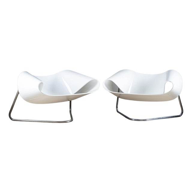 Ribbon Chairs Cl9 by Cesare Leonardi & Franca Seasons for Bernini, 1960s For Sale