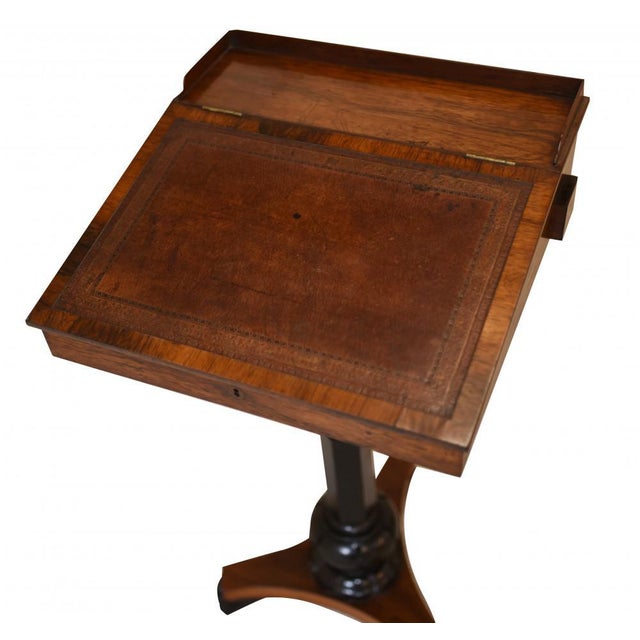 Victorian Brown Students Desk For Sale - Image 14 of 15