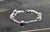 Tiffany & Co. Sterling Silver 'Barrel Bead' Station Double Strand Bracelet 7" Retired For Sale In Philadelphia - Image 6 of 14
