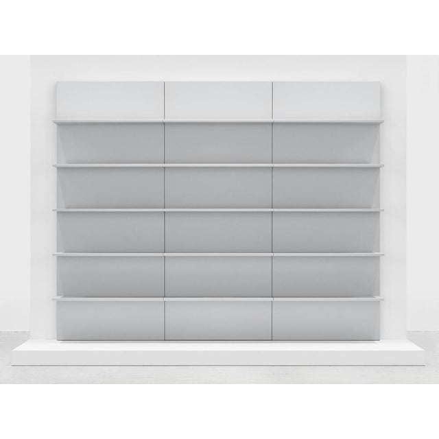 Kontra shelves by snickeriet dimensions: d 41,2 x w 300 x h 243 cm. Materials: linoleum. Adjustments can be discussed as...