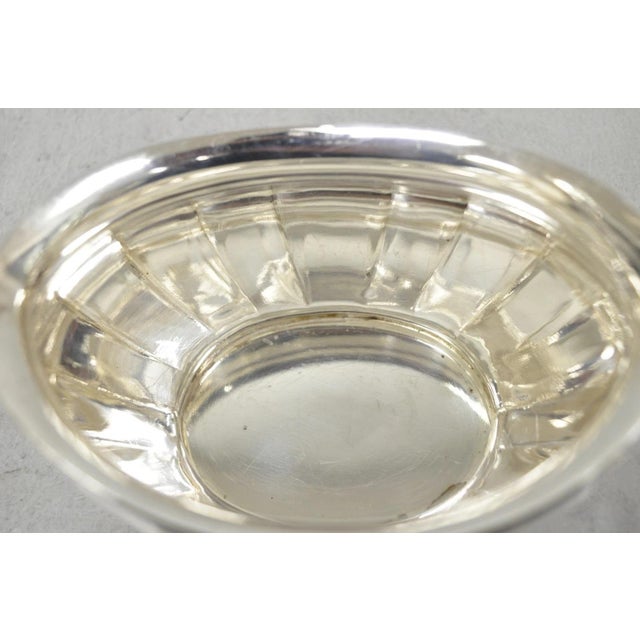 Antique "Unity" Ai Silver Plated Edwardian Sugar Bowl & Creamer Milk Jug England For Sale - Image 9 of 11