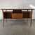 Mid 20th Century Rare Vintage Danish Modern Floating Top Quarter-Sawn Oak Desk Gunnar Nielsen Tibergaard Attributed For Sale - Image 5 of 12