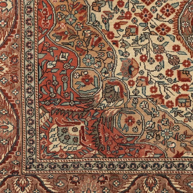 Vintage Turkish Kaisery Rug For Sale - Image 5 of 8