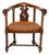 Gothic Revival Yew Tub Chair With Barley‑Twist Supports, Circa 1880 For Sale