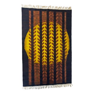 Vintage Kilim Rug in Pure Wool, 1960s For Sale