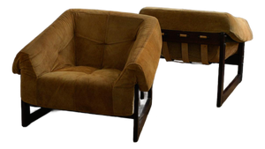 Mid-Century Modern Lounge Chairs by Percival Lafer, 1970