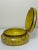 Art Nouveau Early 1900s Antique Small Loetz Art Glass Yellow Golden Trinket Box For Sale - Image 3 of 11