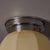 1940s Finnish Geometric Glass and Metal Wall or Ceiling Lamp in the Manner of Paavo Tynell For Sale - Image 12 of 18