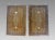 Wood Inlaid Solid Teak Side / End, Drinks Tables, Hand Carved With Copper & Brass, Glass Tops - A Pair For Sale - Image 7 of 9