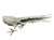 Late 20th Century Vintage Gucci Italy Silver-Tone Pheasant Figurine For Sale - Image 5 of 6