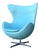 Vintage Egg Chair After Arne Jacobsen For Sale