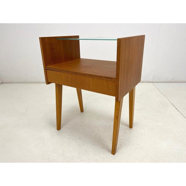 Nightstand attributed to Arch. František Jirák, 1960s For Sale - Image 3 of 9