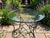 Mid 20th Century Wrought Iron Scroll Dining Table Base For Sale - Image 4 of 4