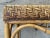 Palecek Vintage Bamboo and Rattan Long Bench For Sale - Image 4 of 8