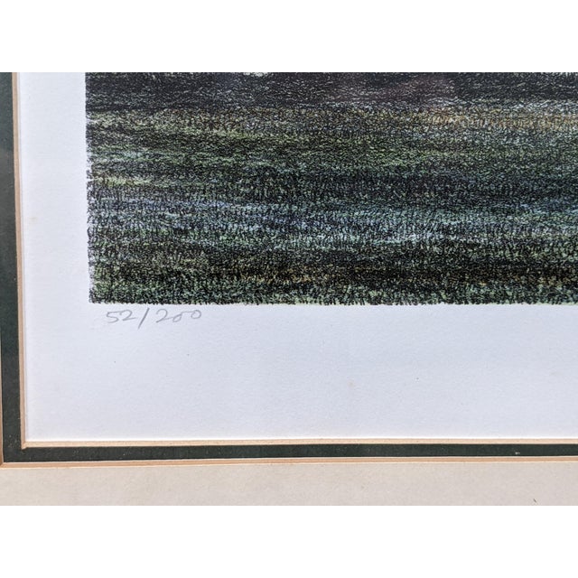 An exceptional original limited edition lithograph by acclaimed British landscape artist George Guest, titled "Great...