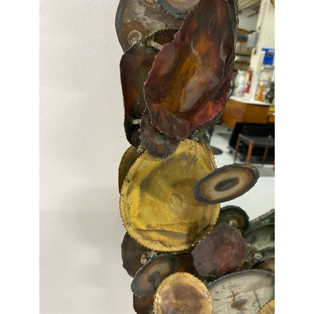 Curtis Jere for Artisan House Raindrops Mirror For Sale In Chicago - Image 6 of 10