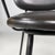 Mid-Century Modern Italian Black Faux Leather and Black Metal Armchair, 1960s For Sale - Image 16 of 18