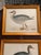 The product is a pair of antique framed prints featuring original artwork by Beverly Morris, depicting a Bean Goose and a...