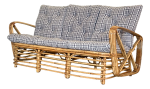 Rattan and Bamboo Sofa, 1970s