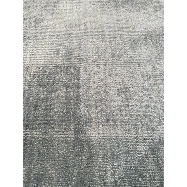 Gary Color Hand Knotted Modern Rug 9'11'' X 13'9'' For Sale In Washington DC - Image 6 of 8