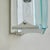 Pair of Italian Chrome + Glass Sconces in the Manner of Fontana Arte, 1960s For Sale In Chicago - Image 6 of 7