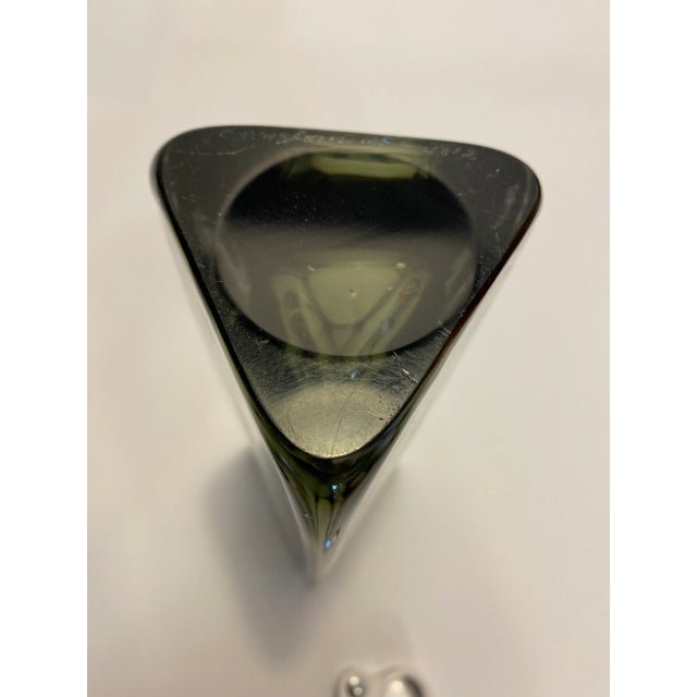 1959 Orrefors Sommerso Dusk Series Vase, Signed Nils Landberg For Sale - Image 10 of 12