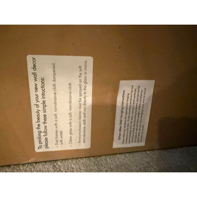 I bought this from Ethan Allen and I loved it since it went well in my living room. Unfortunately I'm moving out of state...