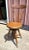 1890s Antique Quarter Sawn Oak High Back Organ Stool With Claw Feet For Sale - Image 4 of 17