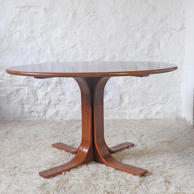Mid-Century Walnut Dining Table, 1960s For Sale - Image 17 of 17