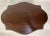 Chocolate Mid 20th Century French Carved Style Mahogany Table For Sale - Image 8 of 9
