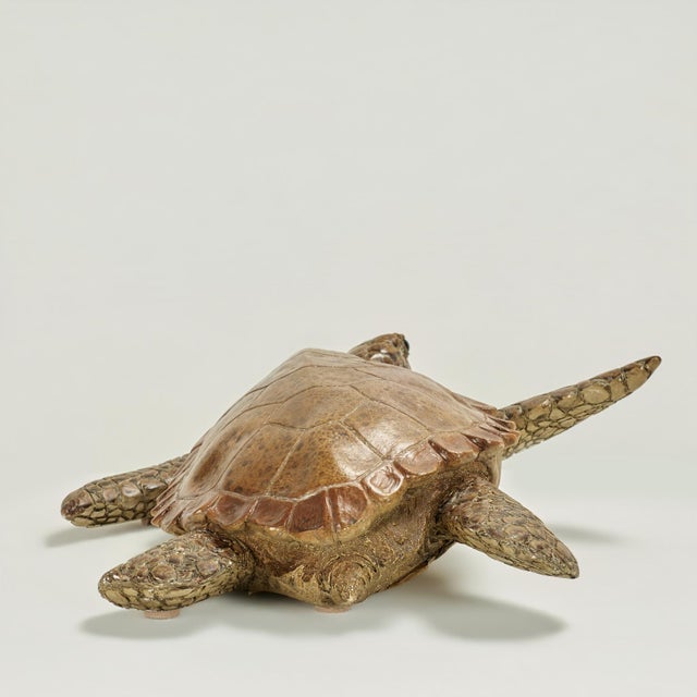 Vintage Turtle Sculpture or Figure For Sale - Image 4 of 13