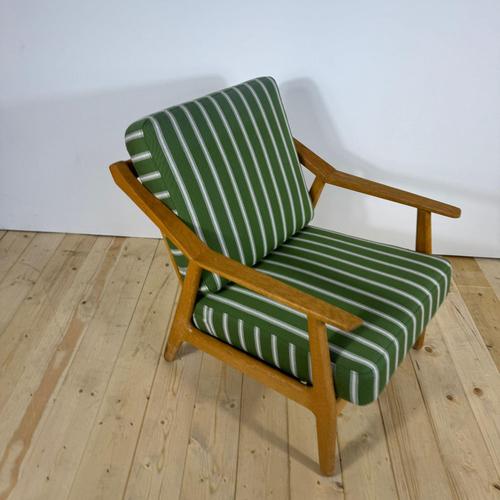 Mid-Century Modern Danish Chair in Teak and Oak Frame from Brockmann-Petersen, 1950s For Sale - Image 9 of 12