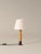 Contemporary Bronze and White Básica M1 Table Lamp by Santiago Roqueta for Santa & Cole For Sale - Image 3 of 7