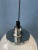 Vintage White Faro Acrylic Glass Pendant Lamp from Guzzini For Sale - Image 10 of 11