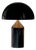 Large Atollo Table Lamp in Black Metal by Vico Magistretti for Oluce For Sale