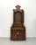 Mid 20th Century Vintage Walnut Secretary With Mirror For Sale - Image 5 of 6