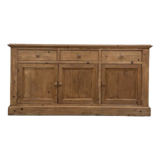 Vintage Sideboard in Pine, 1970s For Sale