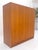 Mid-Century Modern Danish Teak Mid Century Modern Drop Front Secretary Box Desk Cabinet MINT For Sale - Image 3 of 17