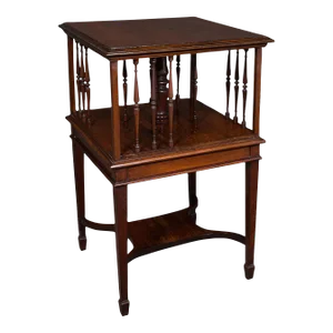 1910's Antique Revolving Bookcase