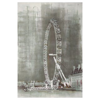 Luis Fernandez, La noria del milenio, 2000s, Mixed Media on Paper For Sale