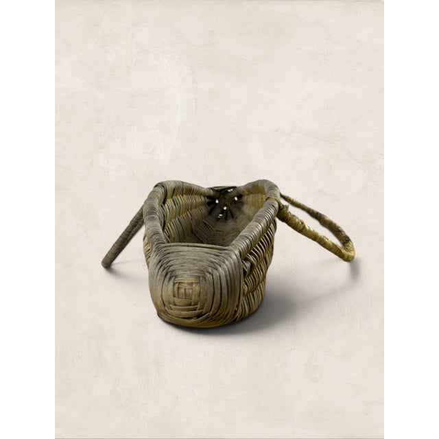 English Vintage English Garden Trug For Sale - Image 3 of 7