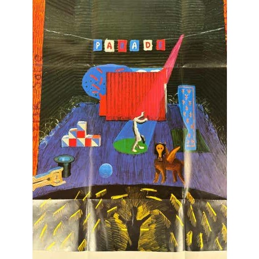 Late 20th Century David Hockney Exhibition Poster For Sale In Philadelphia - Image 6 of 10