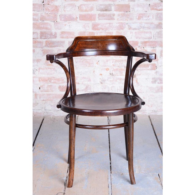 Art Deco Chair in Beech, 1920s For Sale - Image 13 of 14