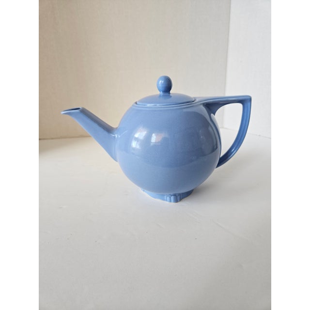 1930s Hall Art Deco Tea Pot With Angular Shape For Sale - Image 4 of 9