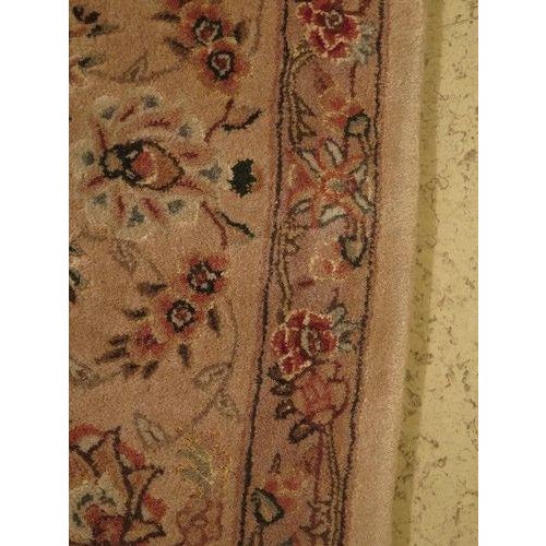 Textile Vintage Approx: 5 X 8 Wool Area or Throw Rug For Sale - Image 7 of 8