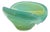 Vintage Murano Uranium Glass Ashtray, Italy, 1950s For Sale